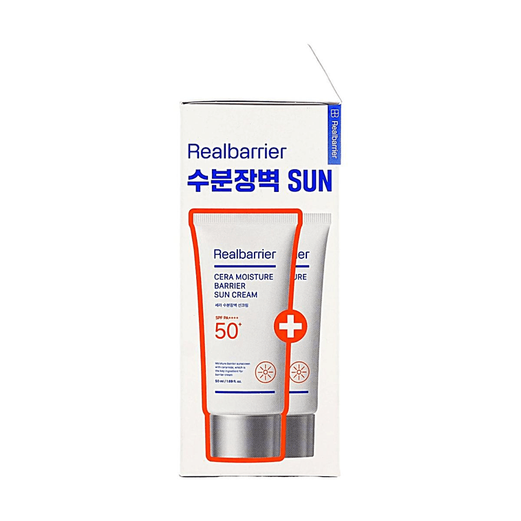 韩国REAL BARRIER 水润屏障防晒霜 SPF50+ PA++++ 50ml*2 防晒保湿 舒缓修护 1+1套装 4