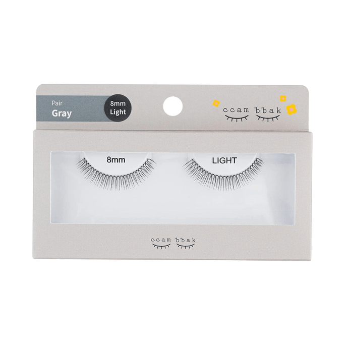 Ccam Bbak Pair 8mm Lashes Extension Light Light