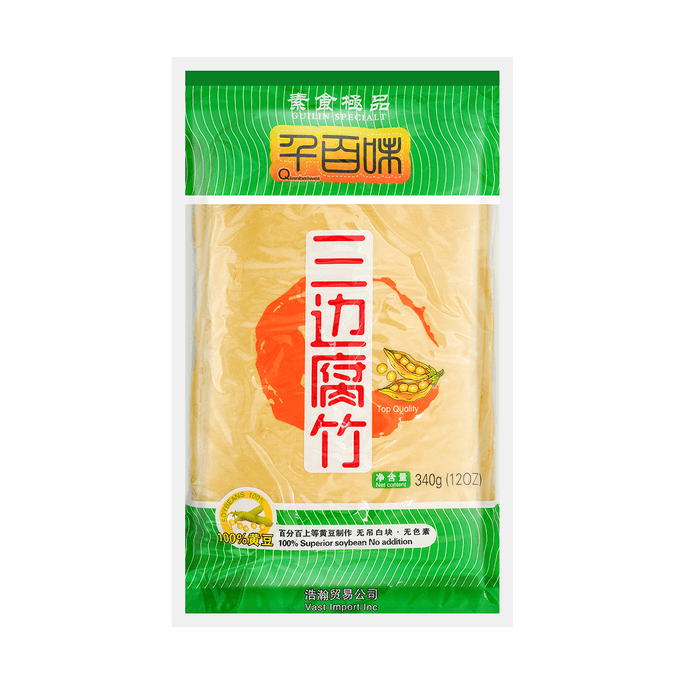 DRIED BEANCURD SHEETS 340g