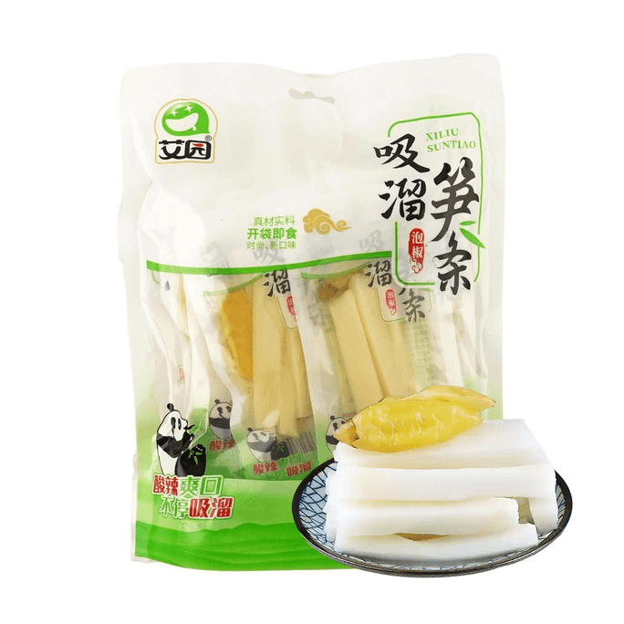 Pickled Pepper Slurpy Bamboo Shoots ,15.10 oz