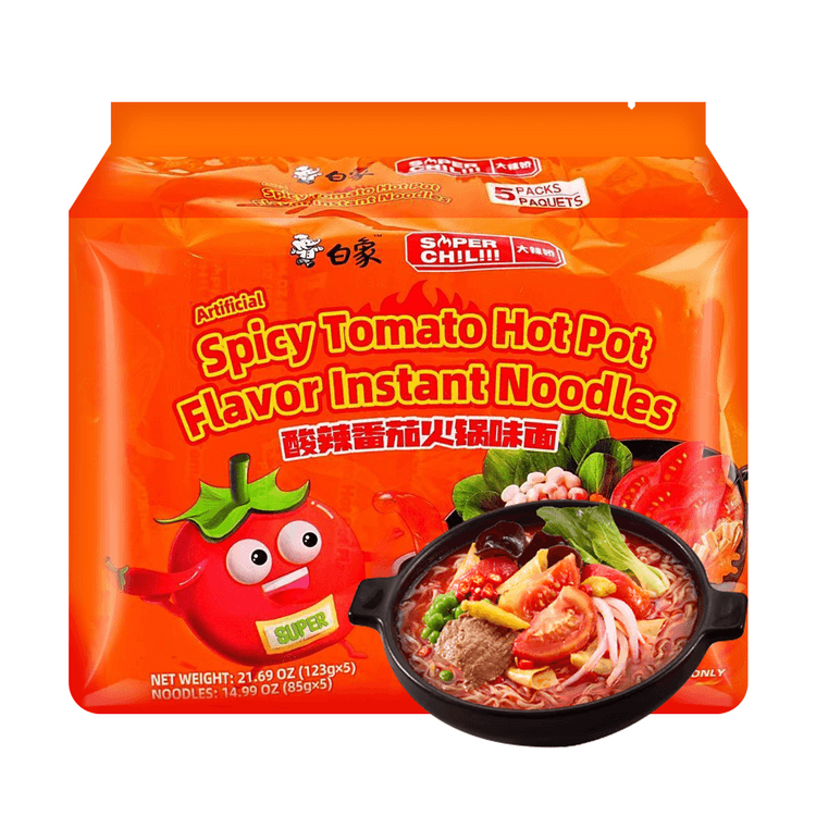 BAIXIANG Super Chili , Artificial Spicy Tomato Hot Pot Flavor