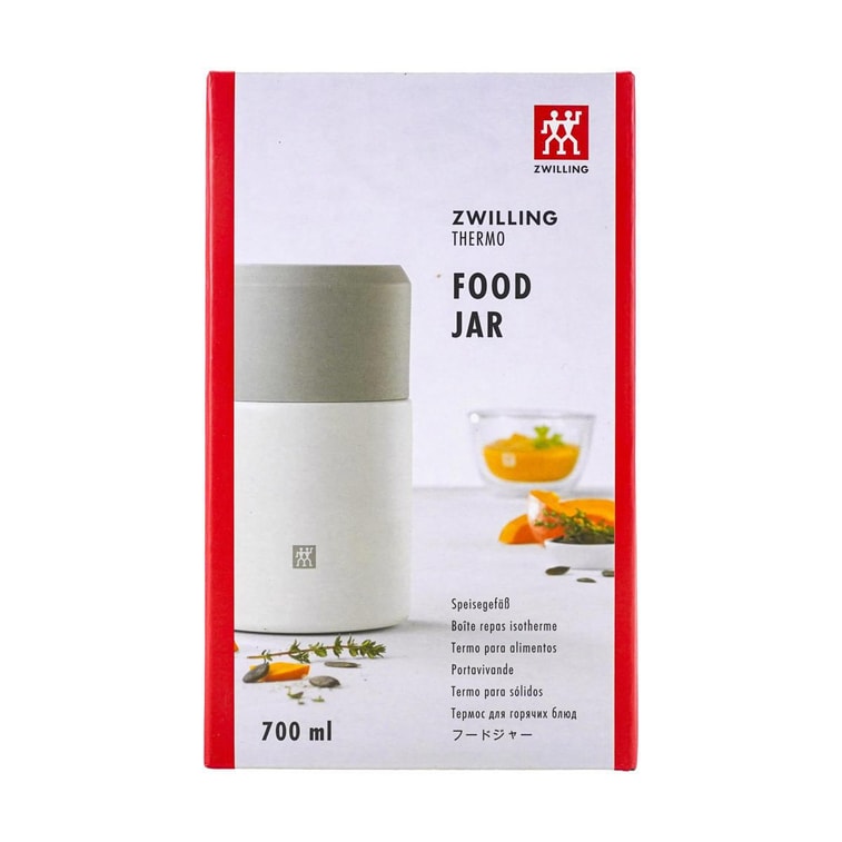 Food Jar Silver-White,23.6 oz 4