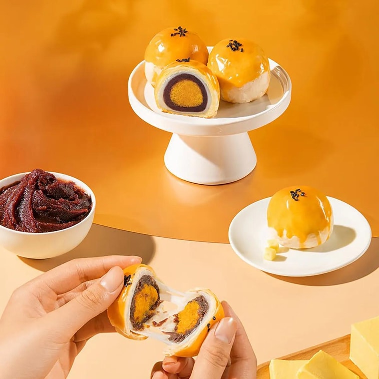 卵黄パイ あずき味 6個入り 330g 5