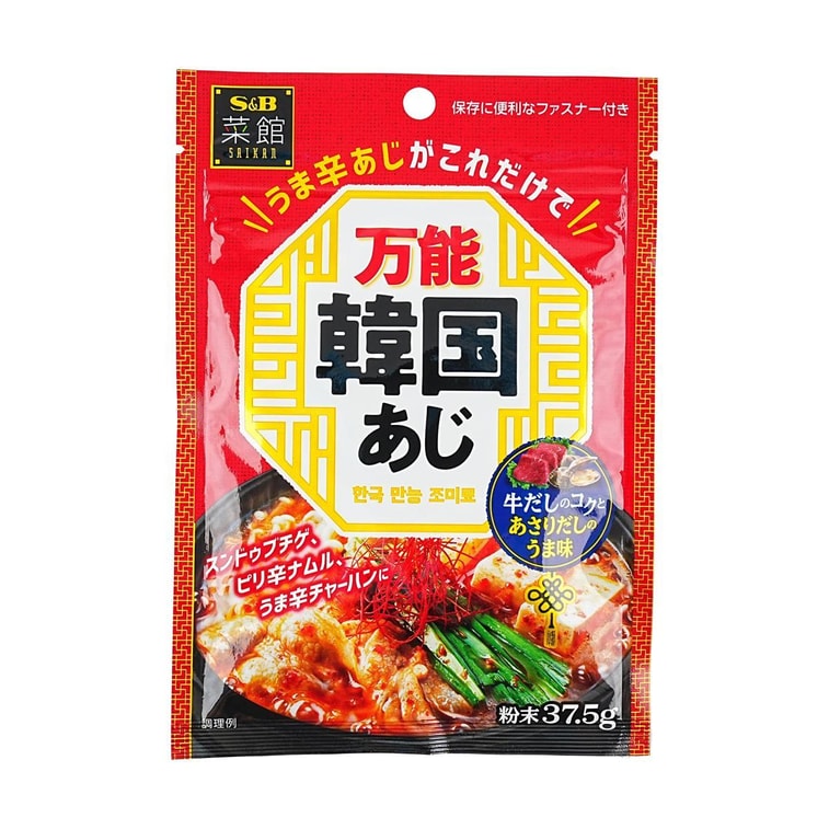 【日韩酱料combo】日本DAISHO 日式寿喜烧汤料 600g+ 日本S&B 万能韩国风味酱 37.5g 6