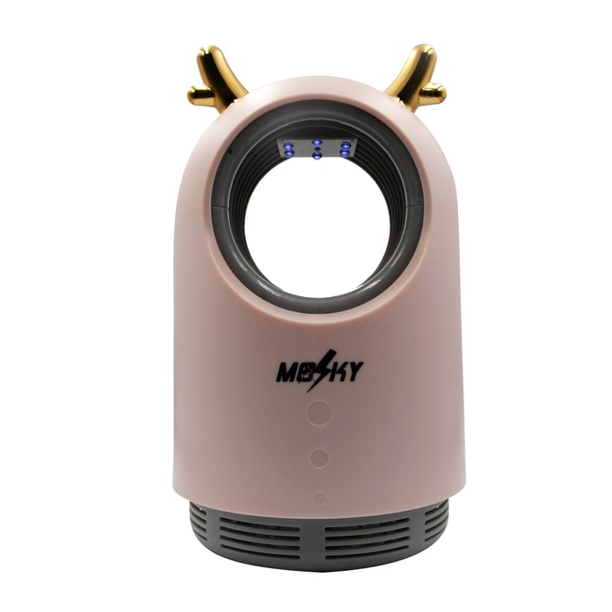 [모기방지] MOSKY L260 USB 모기살롱 램프 가정용 실내곤충살충기 모기 구충제 모기잡기 유물 아기곤충살살램프 (핑크)
