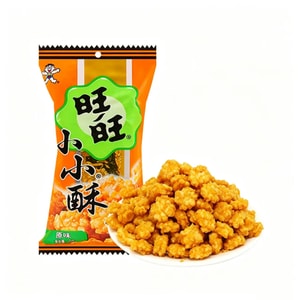 台湾 旺旺 小小酥原味 办公室网红解馋小零食 休闲食品怀旧小吃18g*4包