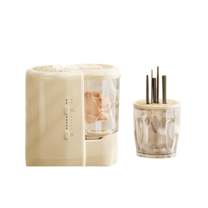 Underwear Washer Dryer Combo Fully Automatic Wash and Dry in One Quick Wash for Makeup Brushes Off-White Single Unit