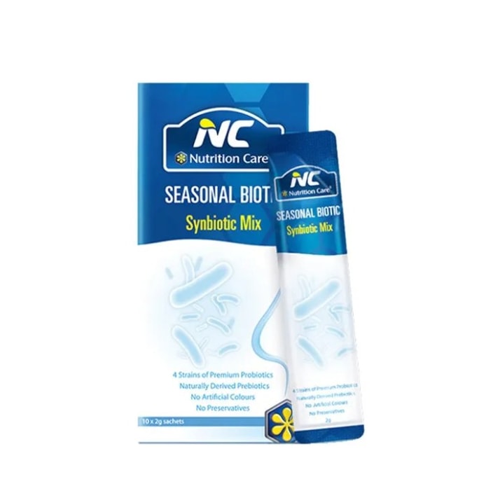 Seasonal Biotic Synbiotic Mix 2g*10 Bags—Relieves Nasal Congestion & Itching, Improves Allergic Constitution