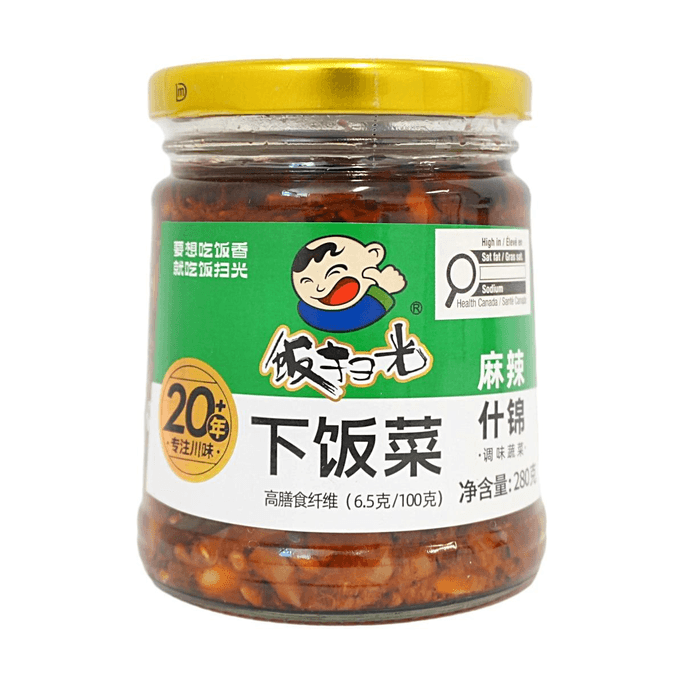 饭扫光 麻辣什锦下饭菜 拌面榨菜 280g