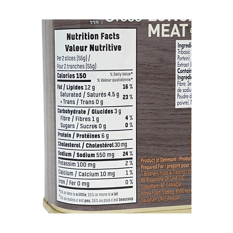 Saucisson déjeuner 12oz Recette originale cuit 4