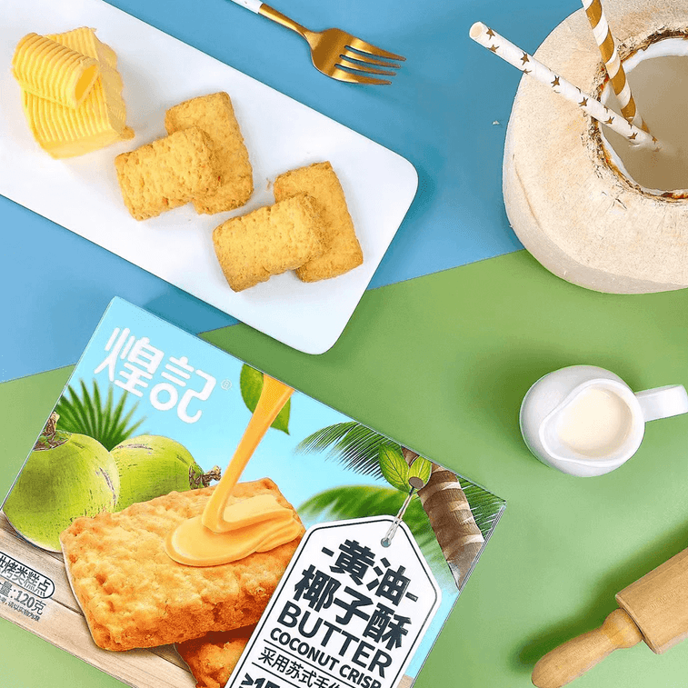 煌记 黄油椰子酥 120g 8