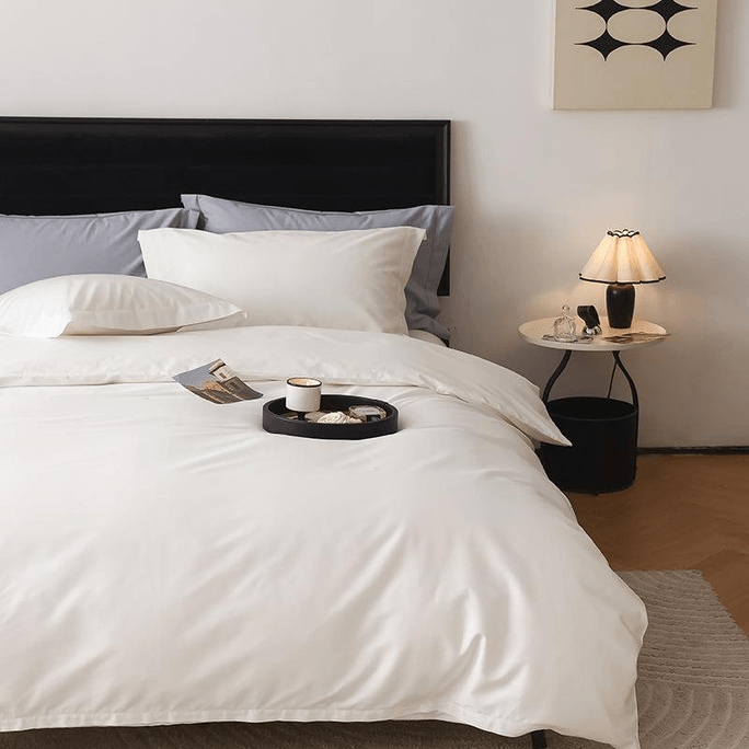 Hotel Collection Bedding Set(Fitted) White-Q