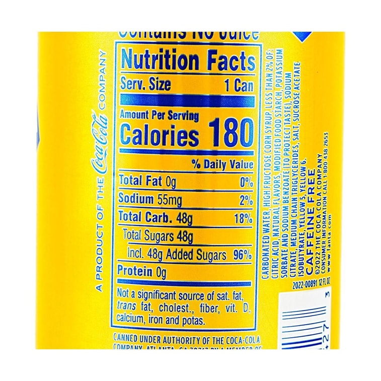 可口可樂 芬達 鳳梨口味汽水 355ml *6【6份超值裝】【無咖啡因】 5