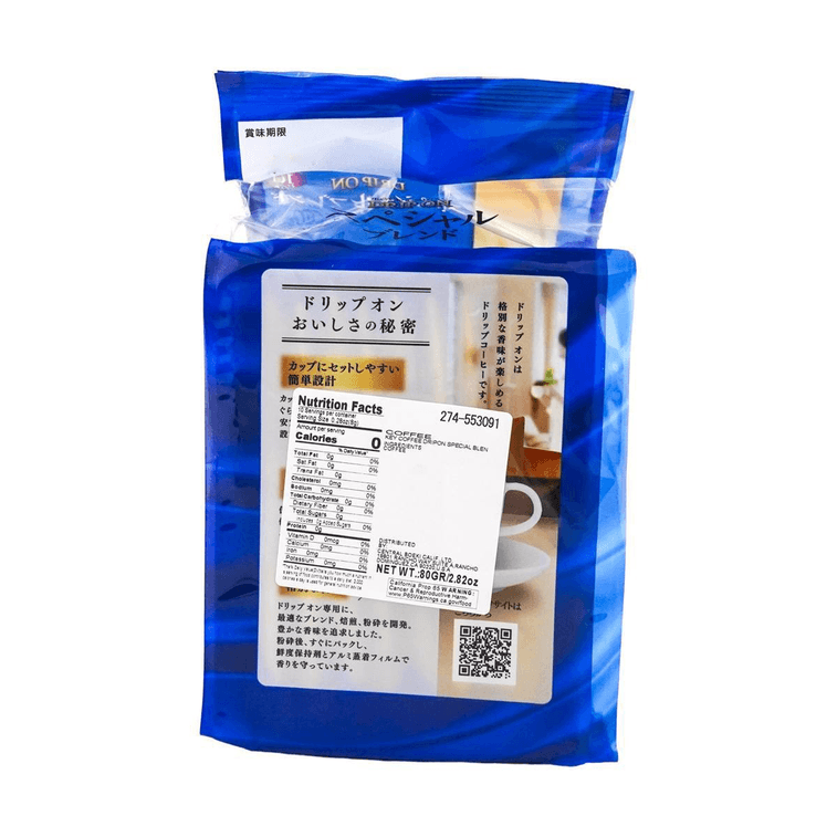 日本KEY COFFEE 掛耳特調咖啡 10包入 80g 8