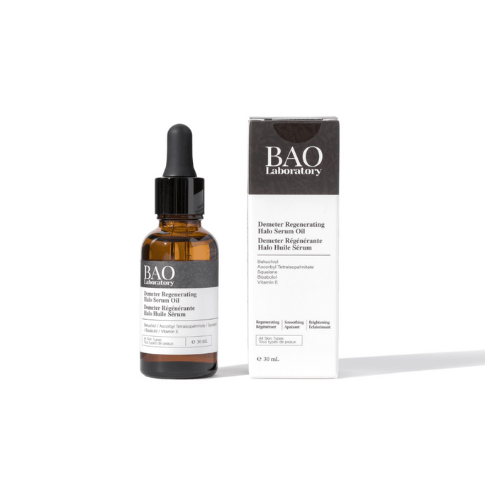 【2%補骨脂酚 (A醇的全植物形式)】BAO Laboratory 德米特再生光環精華液 30mL