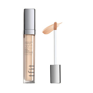 [중국에서 온 다이렉트 메일] 한국 TFIT 트레이스리스 컨실러, 촉촉하고 섬세한, 천연 수정, 잡티, 눈 밑 다크서클 커버, 7.5g/개 Y01# 피부를 밝게 해줍니다