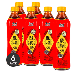 康师傅 酸梅汤饮料 500ml *6【6份超值装】【清爽解腻】