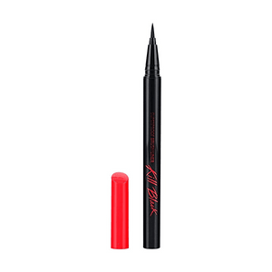 Superproof Pen Liner #01 Extreme Black 0.55ml Strong Anti Smudge Long Lasting Ultra Fine Brush Liquid Eyeliner
