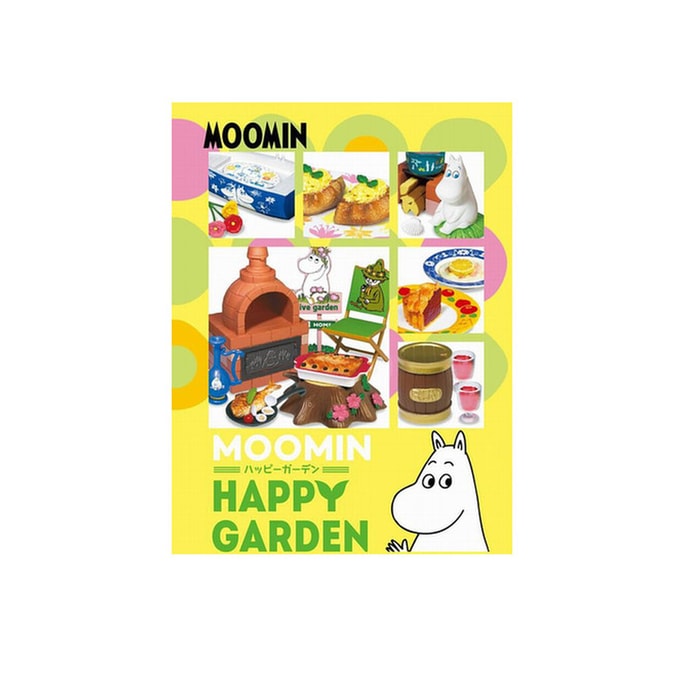 RE-MENT MOOMIN Happy Garden Blind Box Figure Random Style