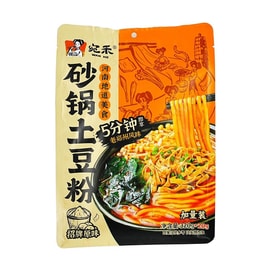 宛禾 砂锅土豆粉 超丰富蔬菜包 5分钟速食 320g 【正宗河南风味】