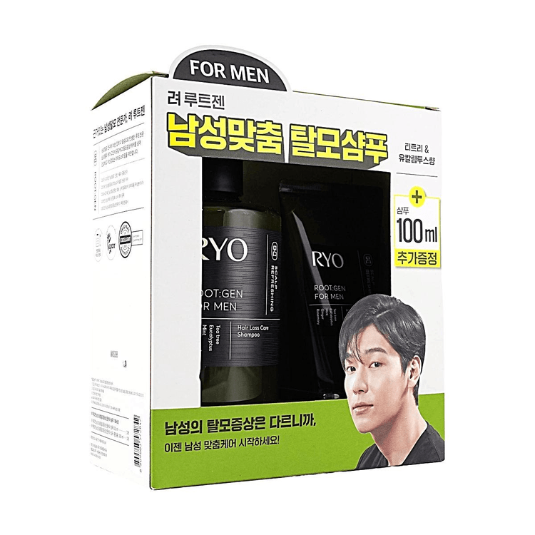 Ryo呂 Ryo Root:Gen 育毛ケア メンズシャンプー 515ml + 100ml - Yami