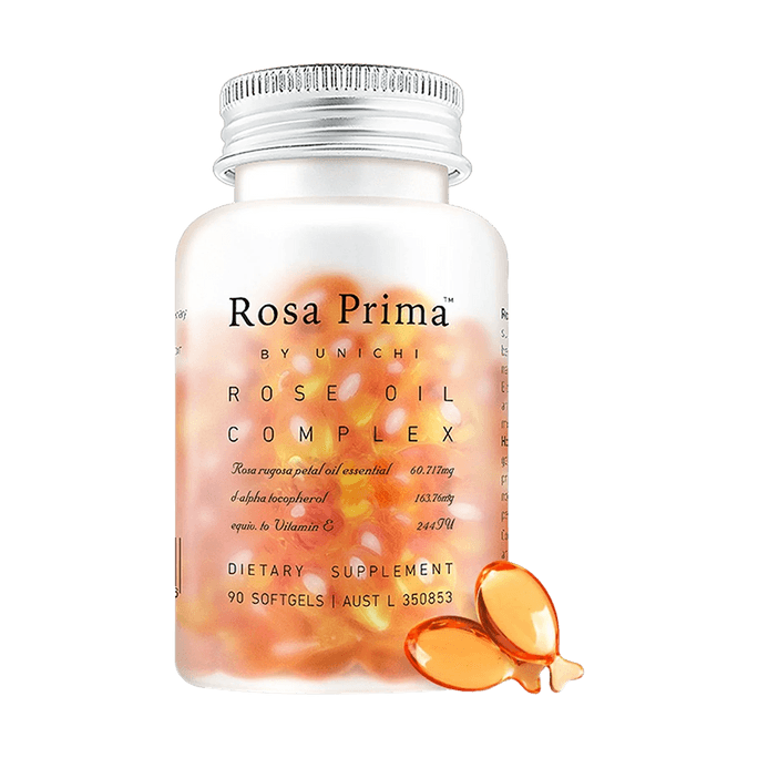 Rose Essence Fish Oil Capsules, 90 Count