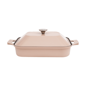 BRIO Steam Grill Pan with Lid Pink