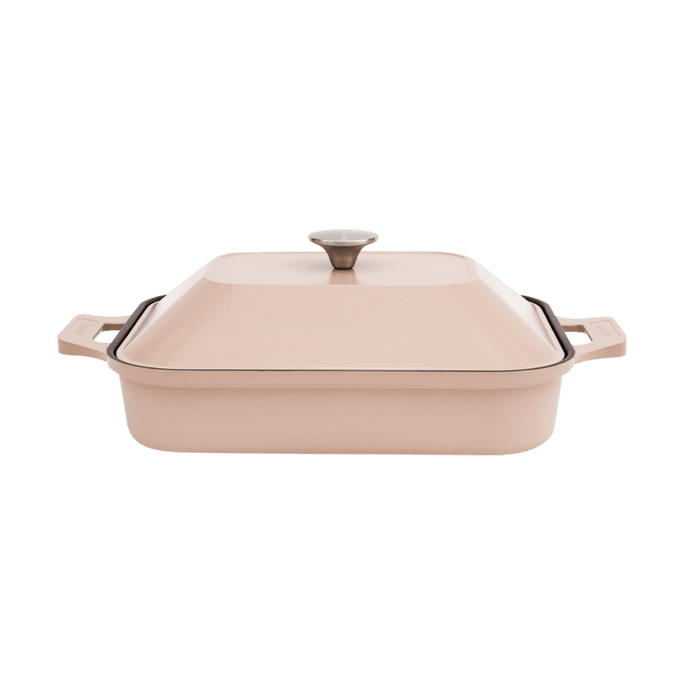 BRIO Steam Grill Pan with Lid Pink