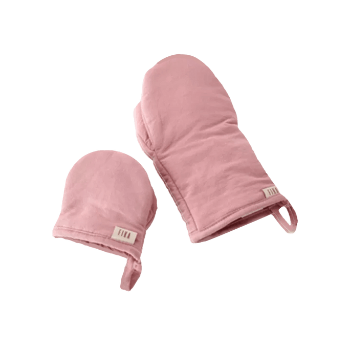 FIKA Cotton Oven Mitts #Pink