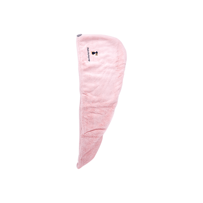 Quick Dry Hair Towel Wrap Super Absorbent Turban Soft 1pc Pink Rabbit