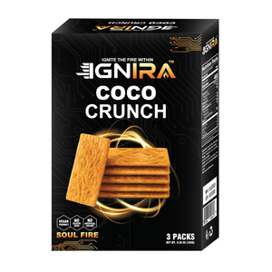 COCO CRUNCH: Toasted Coconut, 3 Packs.