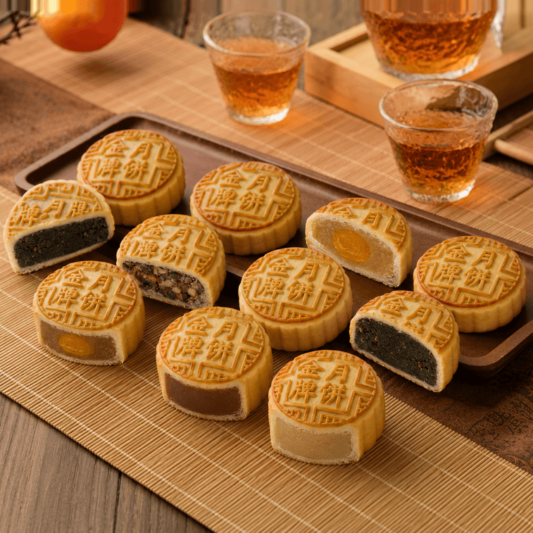 Mooncake Gift Box 640g [Cantonese‑Style Mooncake] 5