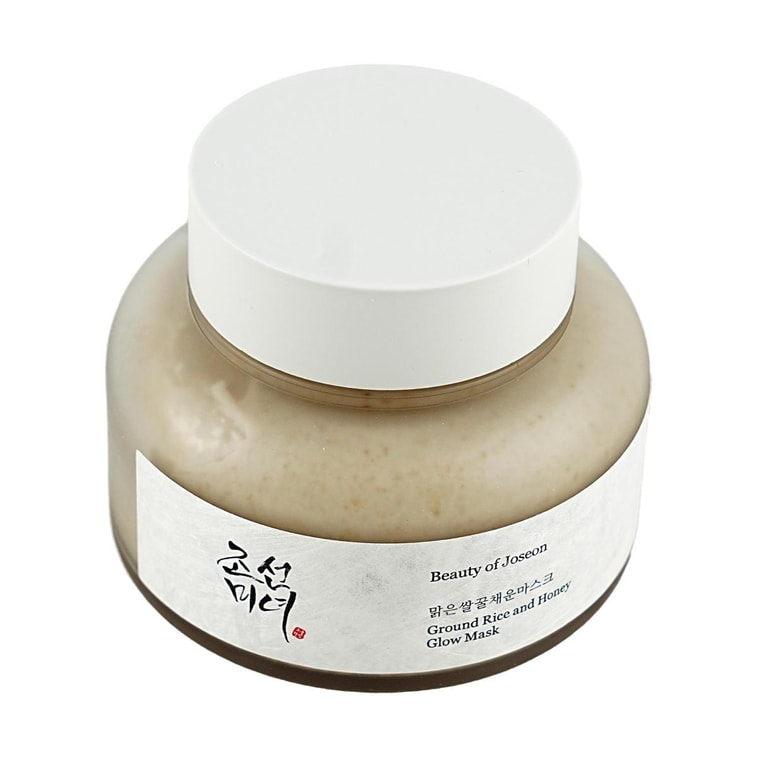 韩国BEAUTY OF JOSEON朝鲜美女 大米蜂蜜焕亮面膜 150ml 美白提亮 磨砂颗粒去角质 镇静保湿弹力 6