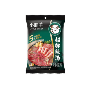 【中国直邮】 小肥羊 火锅底料招牌辣汤火锅料调味料235g*1袋