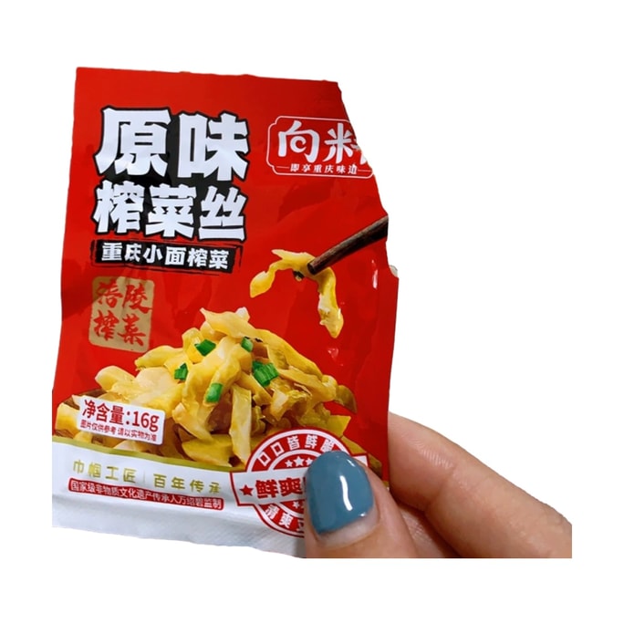 Original shredded mustard tuber 16g*1 bag