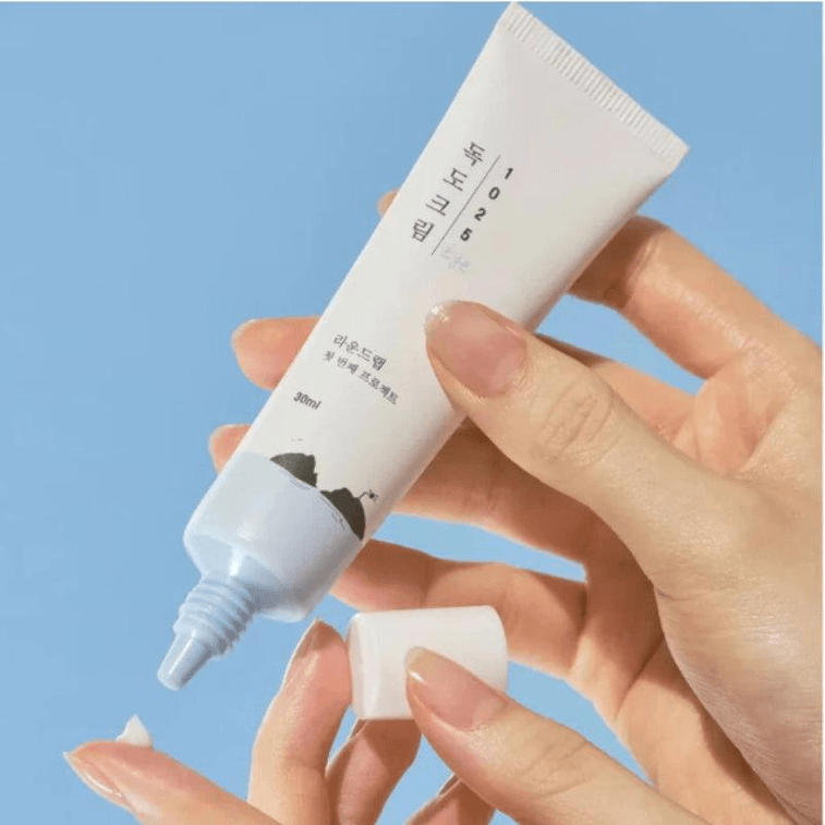 ROUND LAB 1025 Dokdo Crème Contour des Yeux 1.01 fl oz (30ml) Hydratante et Raffermissante 7