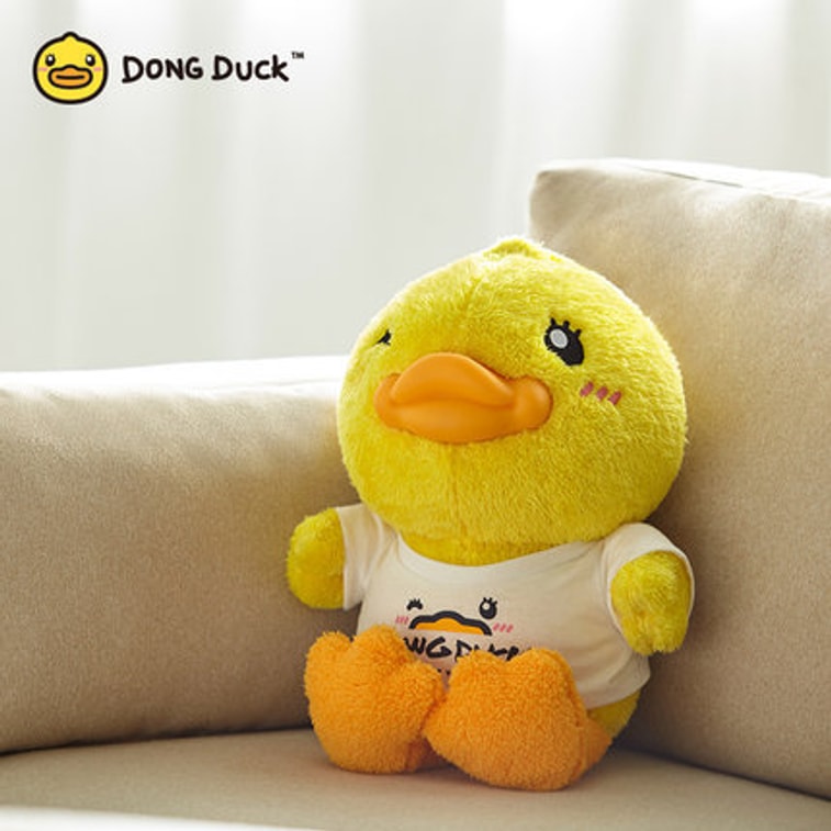 【中國直郵】DongDuck 週冬雨同款 創意卡通小黃鴨毛絨公仔 32.5cm 4