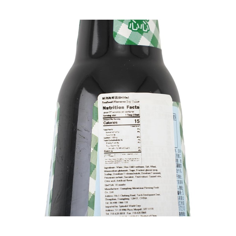 厨邦 海鲜酱油 调味生抽 410ml 4