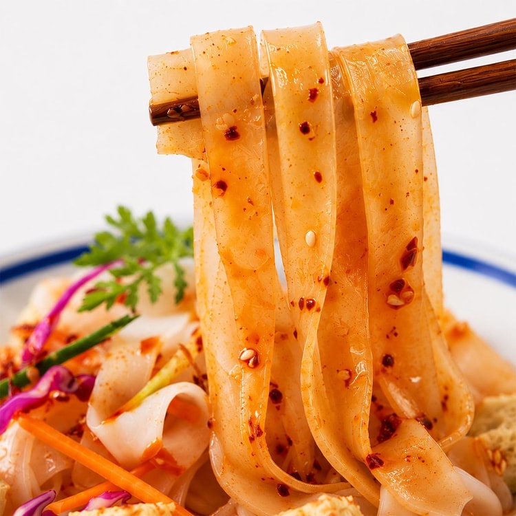 QZX Shaanxi Gan Mianpi - Liangpi Cold Noodles , Sour and Spicy
