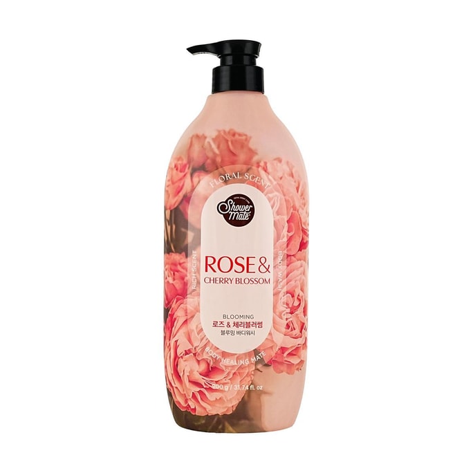 Blooming Rose Romantic Floral Fragrance Moisturizing Body Wash 30.43 fl oz