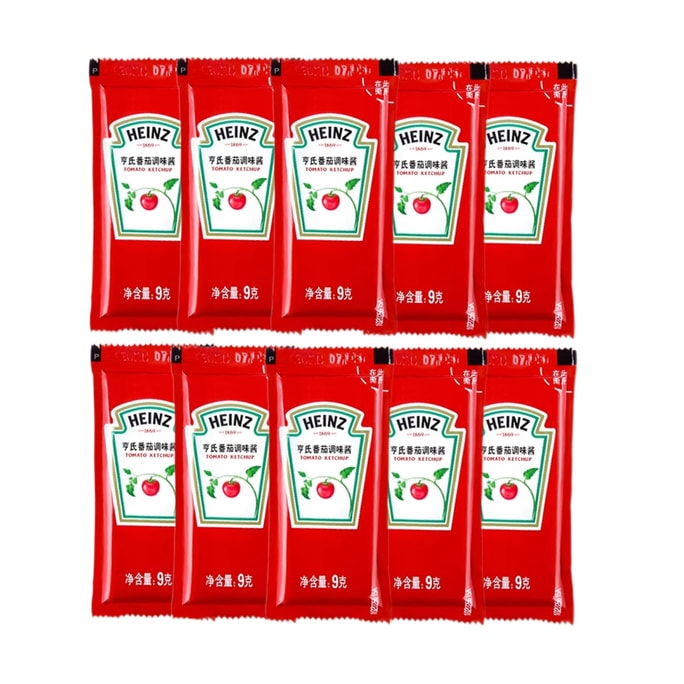 Ketchup small packets children's fries 9g*10 packets