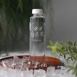 瘾莉 冰浸白兰花水 自然植物饮料 500ml【0糖0脂0卡0添加】【清新淡雅 健康水替】