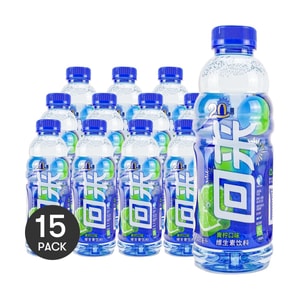 脈動 維生素飲料 青檸口味 600ml*15【15瓶裝】