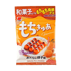 日本SANKO SEIKA三幸制果 糯米糍御手洗团子味软糖 40g 【和果子般软糯口感】【含铁与维生素B1】