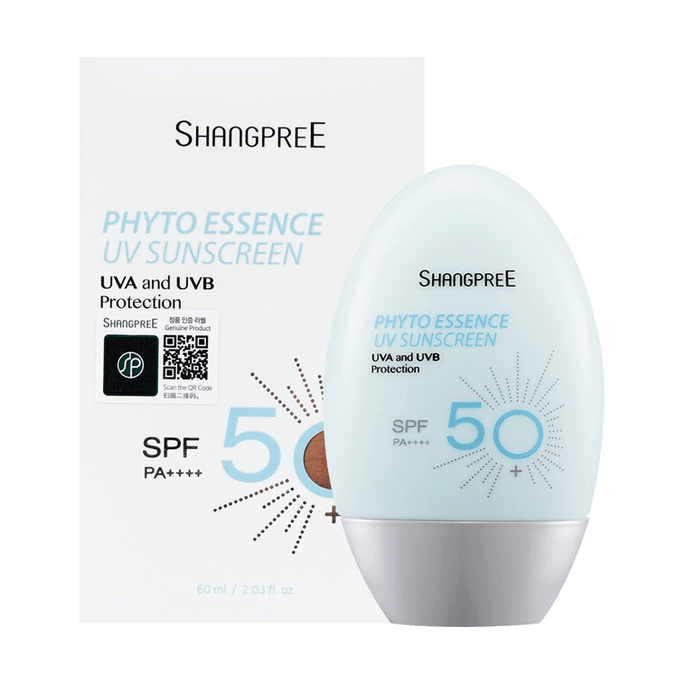 【香港直郵】 韓國 SHANGPREE 香蒲麗 植物養膚防曬霜 SPF50+ PA++++ 60ml 保濕·清爽·抗光老