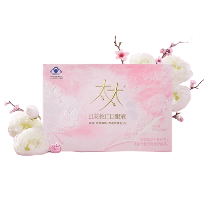 Tao Hong Si Wu Tang Oral Liquid With Safflower And Peach Kernel 60 Sticks*1 Box