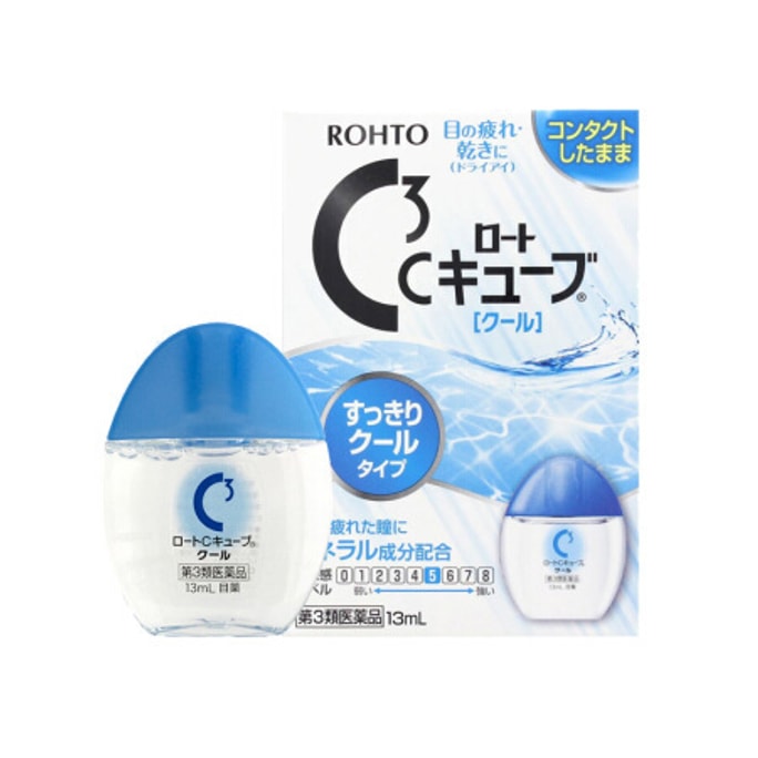 C3 Cool Charge Eye Drops (contact lenses ok) 13ml