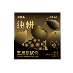 치리샹 순수농업 오흑원료음료는 블랙커런트, 블랙닥베리, 블랙구기자, 블랙참깨, 흑미를 함유한 건강보조음료입니다. 300ml x 10개입으로 구성되어 있습니다. 신장 기능 강화, 노화 방지, 체내 노폐물 배출, 기력 저하, 모발 검게 하기 등에 좋습니다. 간편하게 마실 수 있는 건강음료이며, 30세 이상 여성에게 추천합니다.