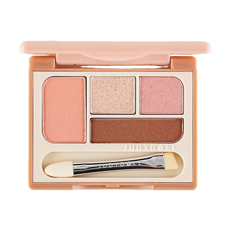 Undereye Shadow Palette, #01 Cinnamon Chill - Blurring Effect, Cool/Olive Undertone​​ 5