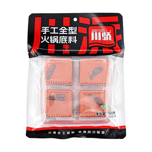 川骄 手工全型火锅底料 360g【地道川味】【手工底料】【清真】